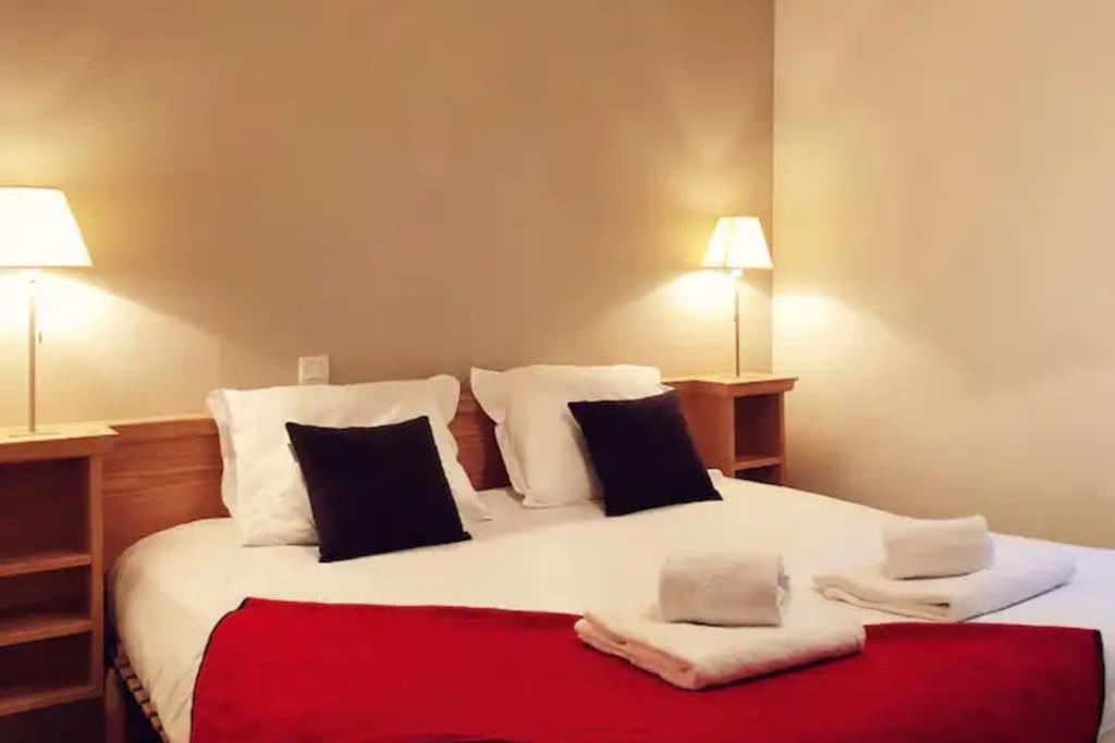 Charmant T3 Avec Vue Montagne Et Parking Privatif Font-Romeu-Odeillo-Via Exterior foto