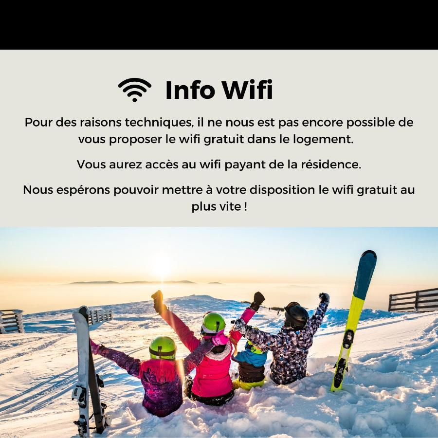 Charmant T3 Avec Vue Montagne Et Parking Privatif Font-Romeu-Odeillo-Via Exterior foto